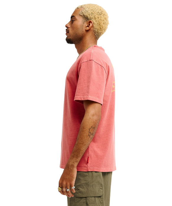 QUIKSILVER メンズ　QUIKSILVER X BOB MARLEY　 ZION SS Tシャツ 【2026年秋冬モデル】