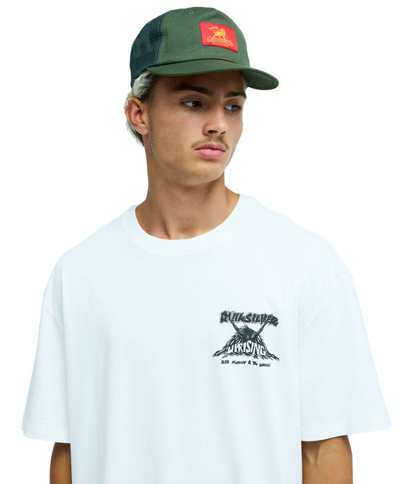 QUIKSILVER メンズ　QUIKSILVER X BOB MARLEY UPRISING SS Tシャツ 【2026年秋冬モデル】