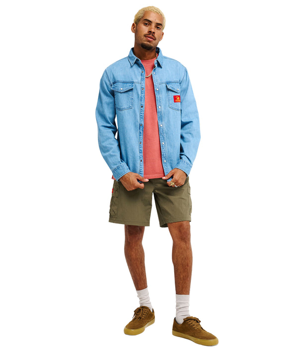 QUIKSILVER メンズ　QUIKSILVER X BOB MARLEY　 UPRISING SHIRT 長袖シャツ 【2026年秋冬モデル】