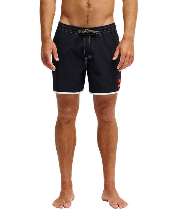 QUIKSILVER メンズ　QUIKSILVER X BOB MARLEY SCALLOP VOLLEY 16 ボードショーツ 【2026年秋冬モデル】