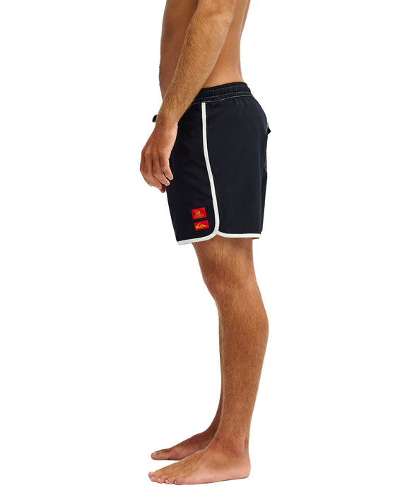 QUIKSILVER メンズ　QUIKSILVER X BOB MARLEY SCALLOP VOLLEY 16 ボードショーツ 【2026年秋冬モデル】