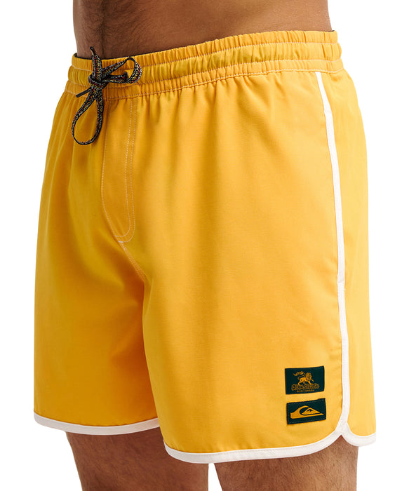 QUIKSILVER メンズ　QUIKSILVER X BOB MARLEY SCALLOP VOLLEY 16 ボードショーツ 【2026年秋冬モデル】