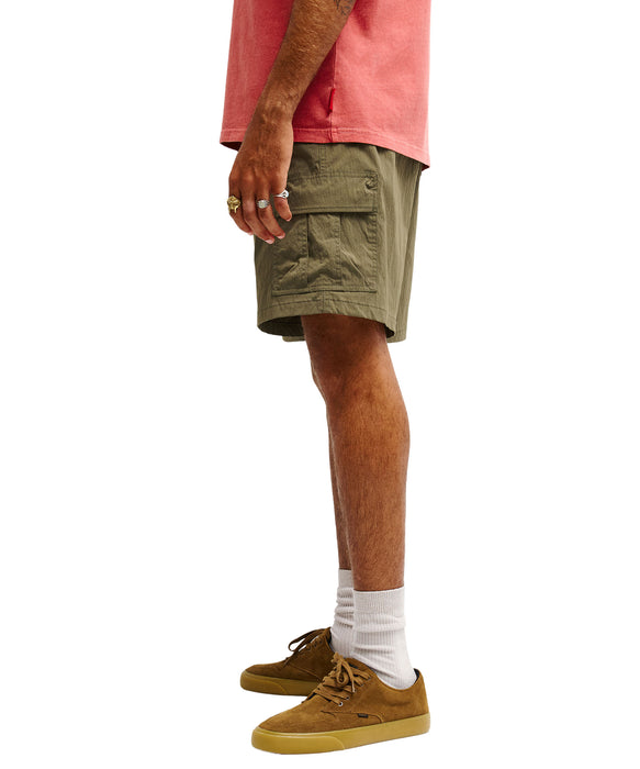 QUIKSILVER メンズ  　QUIKSILVER X BOB MARLEY　  CYCLONE CARGO ショートパンツ 【2026年秋冬モデル】