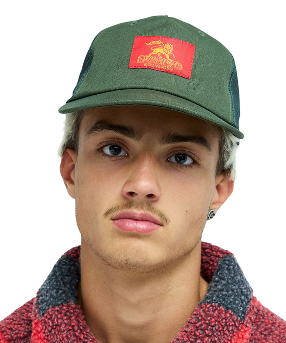 QUIKSILVER メンズ　QUIKSILVER X BOB MARLEY DRIFTER TRUCKER キャップ 【2026年秋冬モデル】