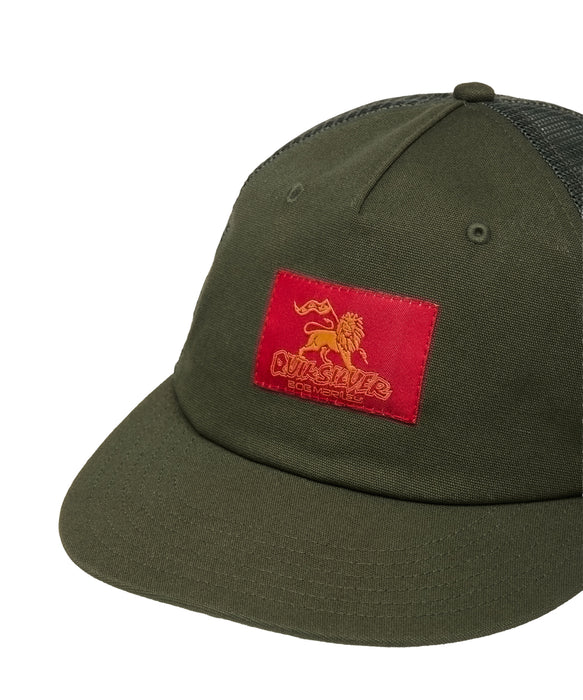 QUIKSILVER メンズ　QUIKSILVER X BOB MARLEY DRIFTER TRUCKER キャップ 【2026年秋冬モデル】