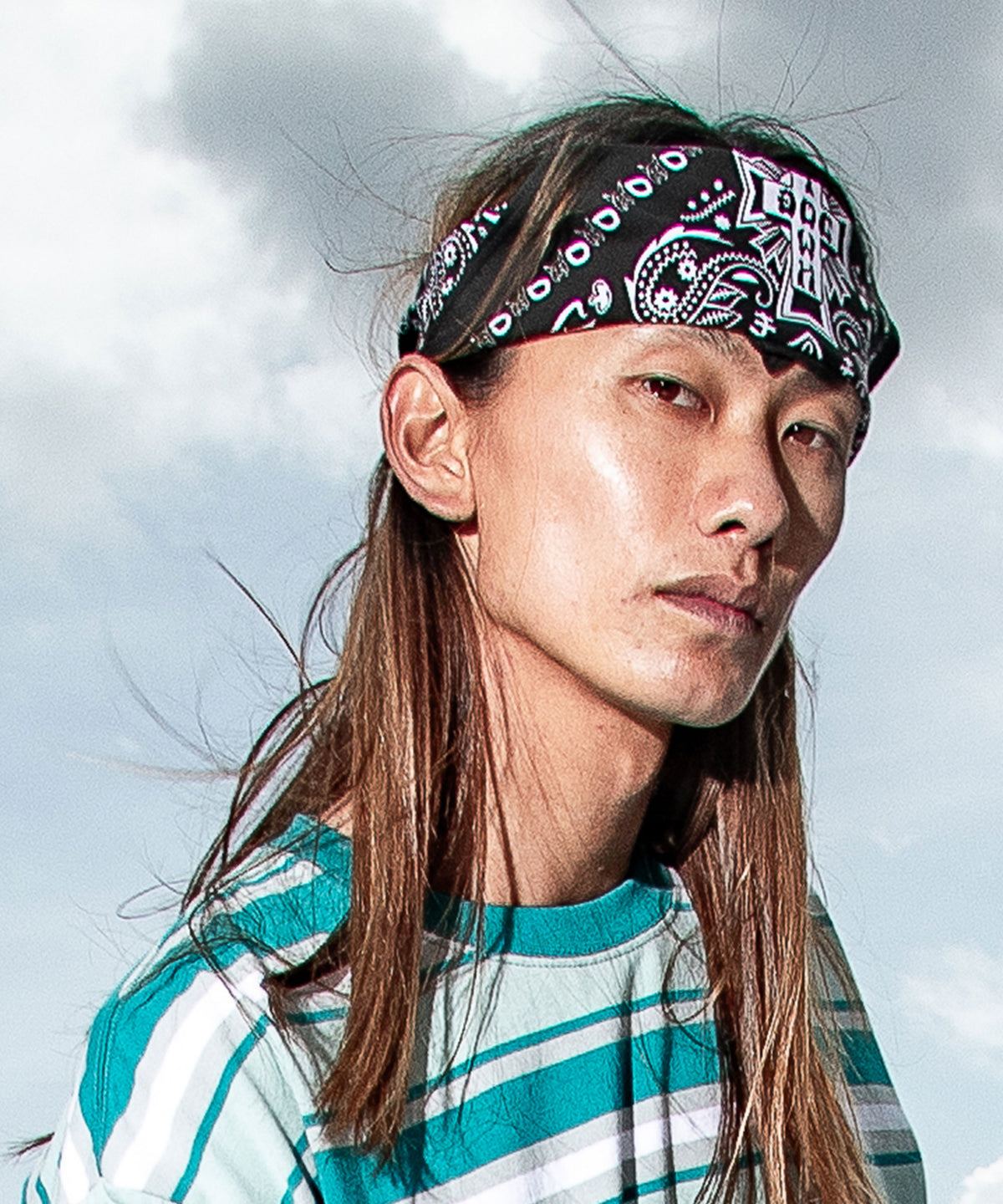 ALL OF HEATH (バンダナつき) メンズ DTQS PAISLEY BANDANA バンダナ【2026年夏モデル】