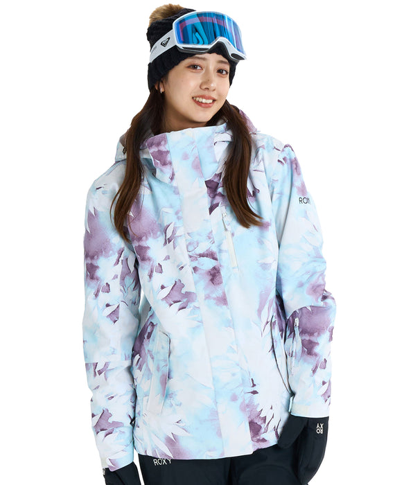 ROXY ウィメンズ ROXY JETTY NP JK スノージャケット パウダースカート・ハンドゲイター付き【25-26SNOWモデル】