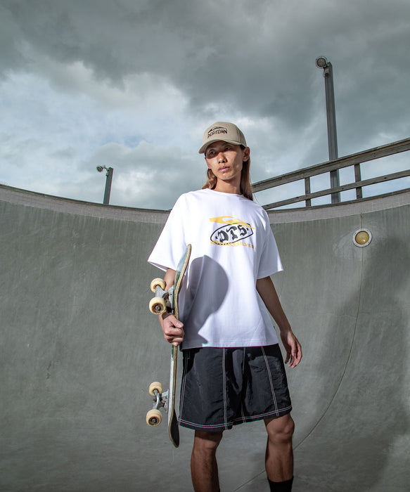 <QUIKSILVER X DOGTOWN> メンズ DTQS ARC DTS ST 半袖Tシャツ 接触冷感 速乾 UPF50+【2026年夏モデル】