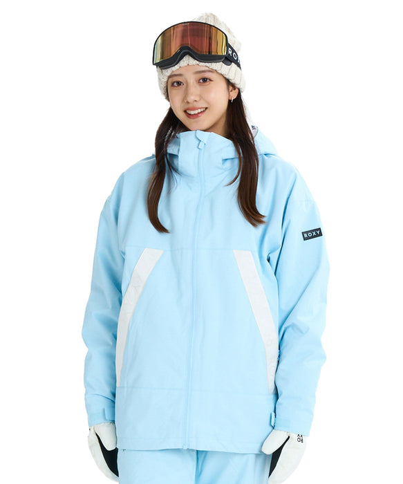 ROXY ウィメンズ ROXY SLOPE JK スノージャケット リラックスフィット ドロップショルダー【25-26SNOWモデル】