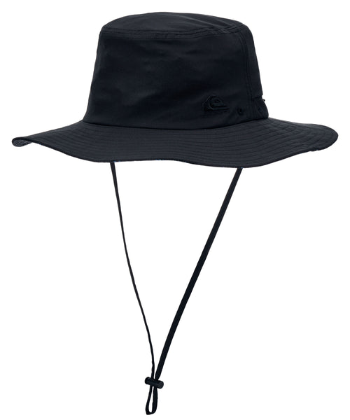 OUTLET】QUIKSILVER メンズ WR UV SURFTRIP BIG HAT サーフハット 撥水