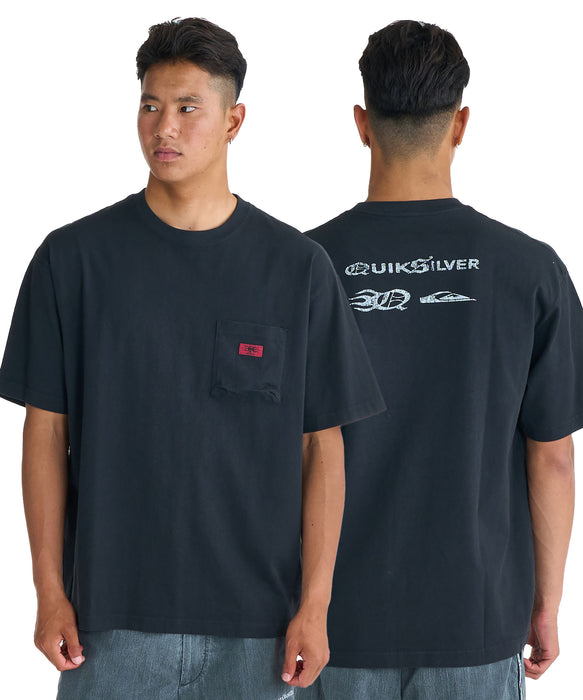 QUIKSILVER メンズ BW MERCURY POCKET ST Tシャツ 【2026年春夏モデル】