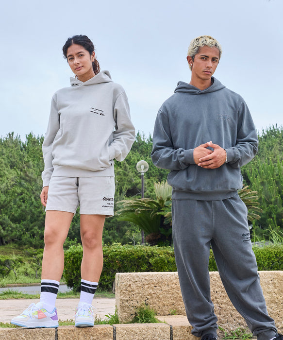 QUIKSILVER ユニセックス PG HAND DRAWN SWEAT PT スウェットロングパンツ 裏毛 ドローコード 【2026年春夏モデル】