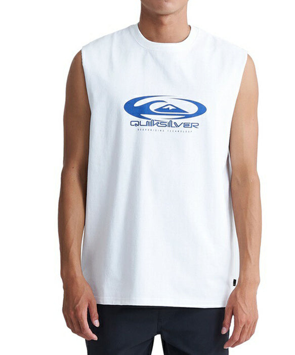 【OUTLET】QUIKSILVER メンズ ORBITAL SLT ノースリーブ タンクトップ ルーズフィット