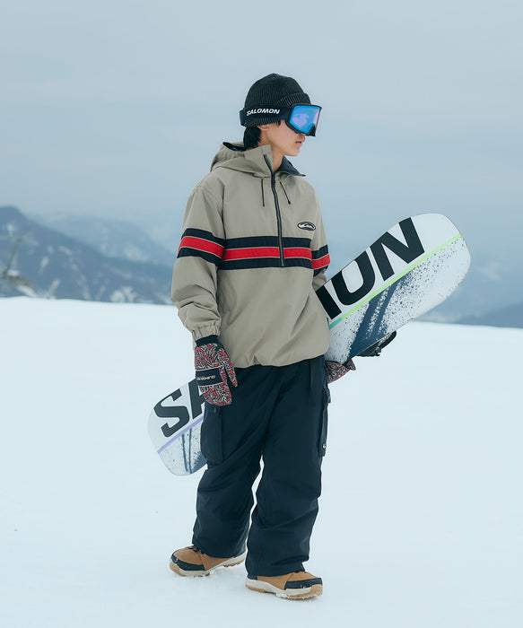 QUIKSILVER メンズ/ユニセックス STEEZE JK スノージャケット 10,000mm