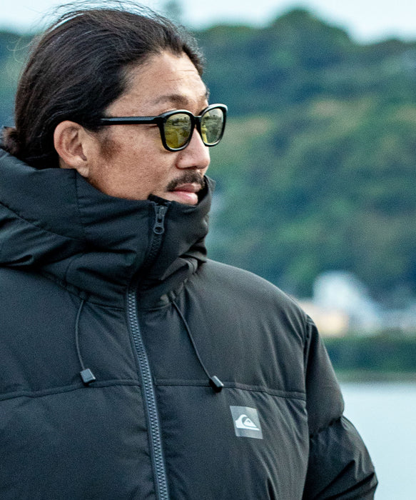 Quiksilver メンズ STRONG WIND DOWN JACKET ダウンジャケット ルーズフィット ダウン70%