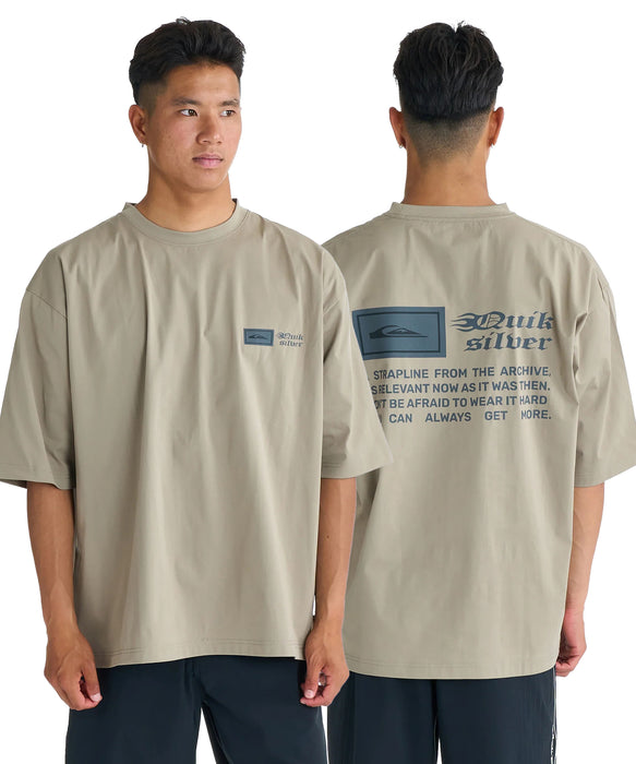 QUIKSILVER メンズ MERCURY BOX SS サーフTシャツ 速乾 接触冷感