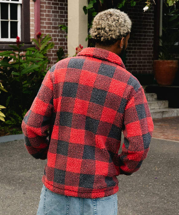 QUIKSILVER X BOB MARLEY BUFFALO SHERPA スウェットジャケット 【2026年秋冬モデル】