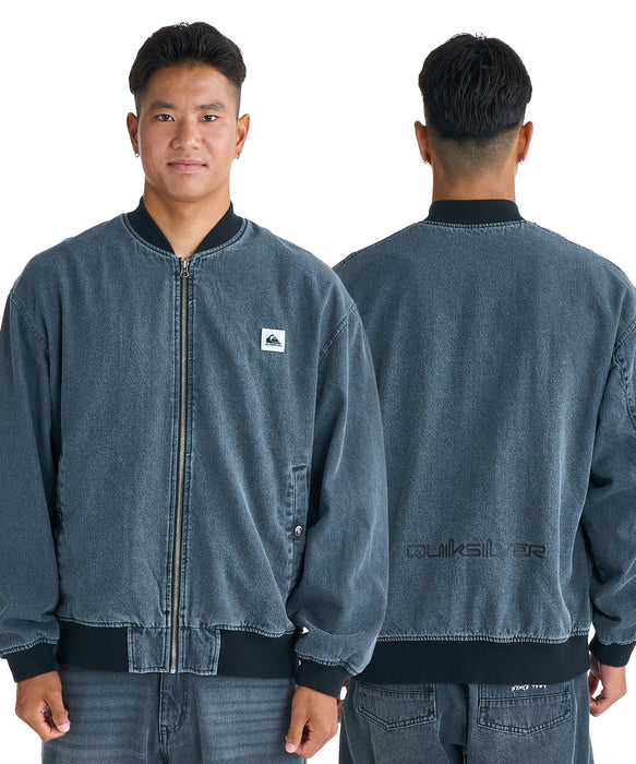 QUIKSILVER メンズ DENIM WASH MA JACKET デニムジャケット ルーズ