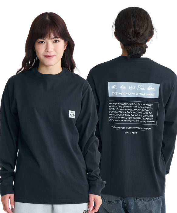新商品ウェットメンズTシャツ长袖ウェット- QUIKSILVER メンズ/ユニセックス BW HISTORY FRAME LT 長袖Tシャツ
