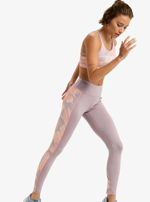 【OUTLET】Roxy Fitness EVERYDAY FLOW LEGGING CB ウィメンズ フィットネス レギンス フルレングス クイックドライ  <25FWグローバル展開アイテム>