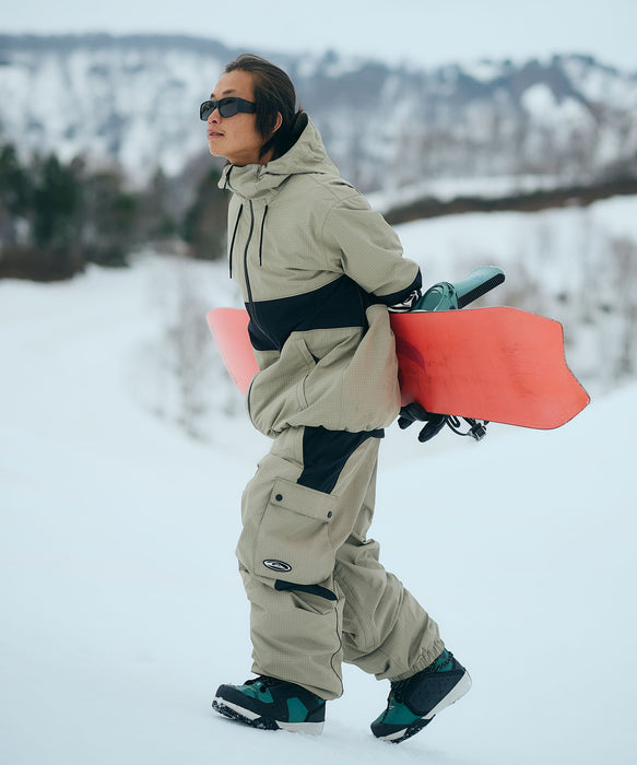 【OUTLET】QUIKSILVER メンズ HIGH IN THE HOOD JK スノージャケット 10,000mm/5,000g 10K <SURF THE MOUNTAIN>【25-26SNOWモデル】