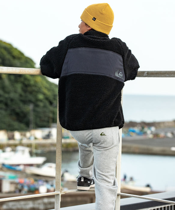 【OUTLET】Quiksilver ユース HAND DRAWN SWEAT PT YOUTH スウェットパンツ 特殊裏起毛  軽量速乾フリース(130-160CM)