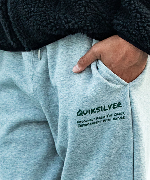【OUTLET】Quiksilver ユース HAND DRAWN SWEAT PT YOUTH スウェットパンツ 特殊裏起毛  軽量速乾フリース(130-160CM)