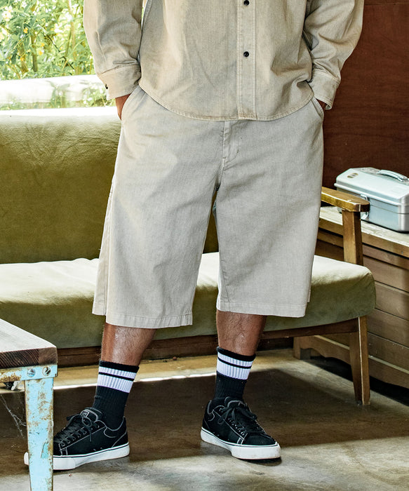 【OUTLET FAMILY SALE】Quiksilver メンズ CHINO WASH SHORT チノパンツ セットアップ