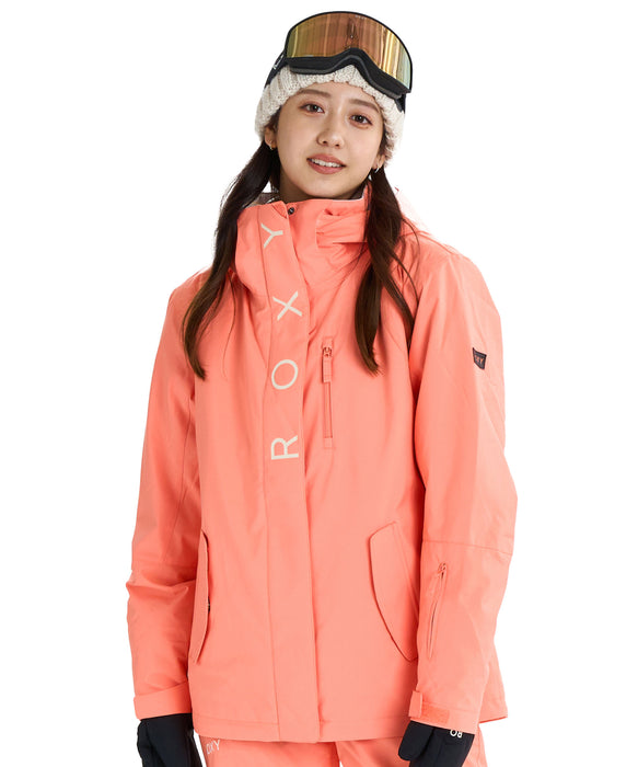 ROXY ウィメンズ ROXY JETTY SOLID NP JK スノージャケット 保温 【25-26SNOWモデル】