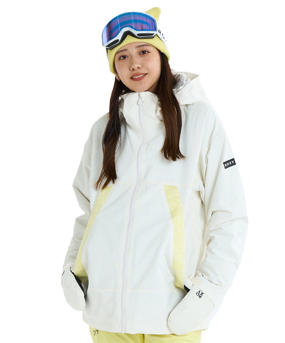 ROXY ウィメンズ ROXY SLOPE JK スノージャケット リラックスフィット ドロップショルダー【25-26SNOWモデル】