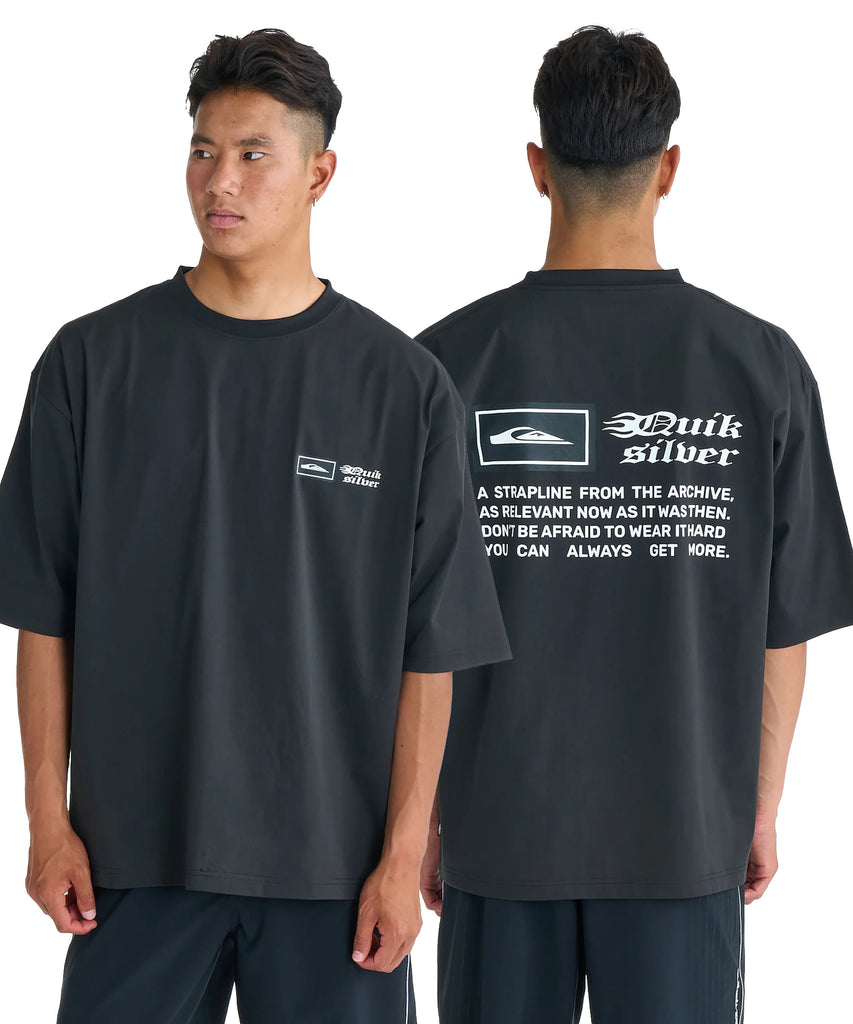 QUIKSILVER メンズ MERCURY BOX SS サーフTシャツ 速乾 接触冷感