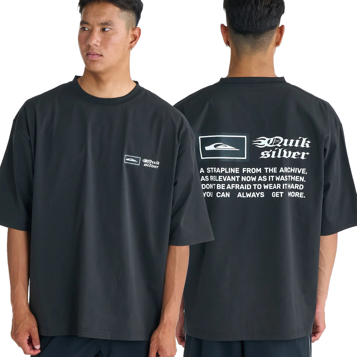 QUIKSILVER メンズ MERCURY BOX SS サーフTシャツ 速乾 接触冷感