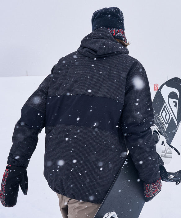 【OUTLET】QUIKSILVER メンズ HIGH IN THE HOOD JK スノージャケット 10,000mm/5,000g 10K <SURF THE MOUNTAIN>【25-26SNOWモデル】