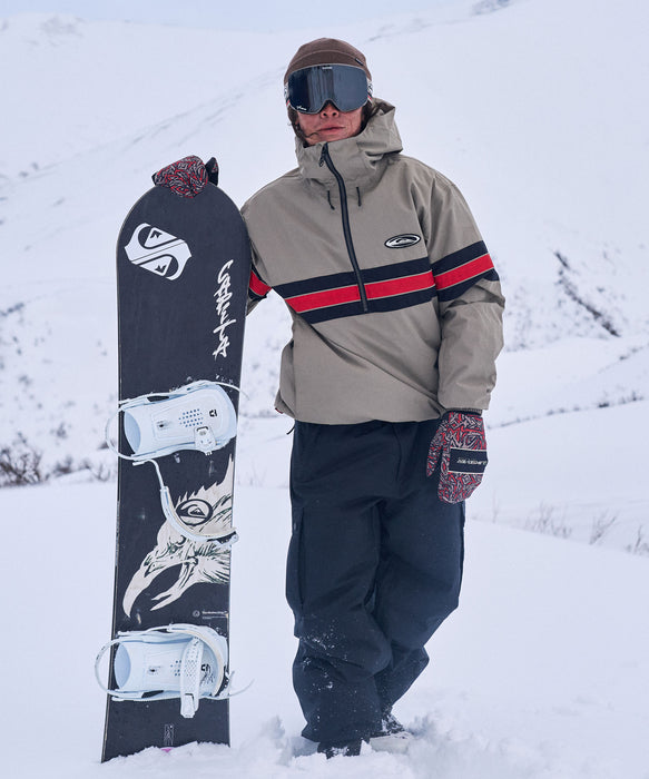 QUIKSILVER メンズ/ユニセックス STEEZE JK スノージャケット 10,000mm