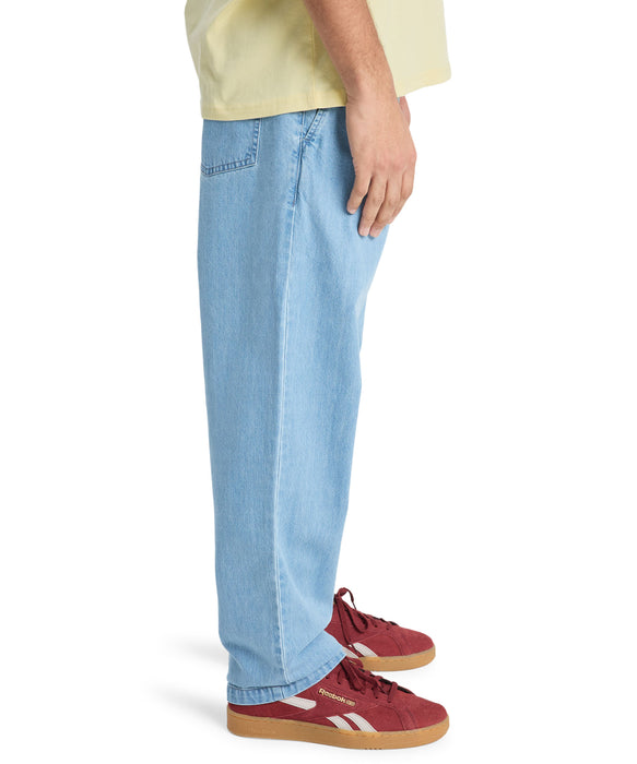 【OUTLET】QUIKSILVER メンズ TAXER DENIM PANT デニムロングパンツ