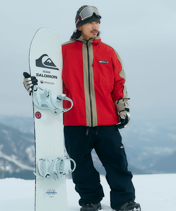 【OUTLET】QUIKSILVER メンズ HIGH ALTITUDE GORE-TEX JK ゴアテックス スノージャケット 防水・防風<HIGH ALTITUDE COLLECTION>【25-26SNOWモデル】