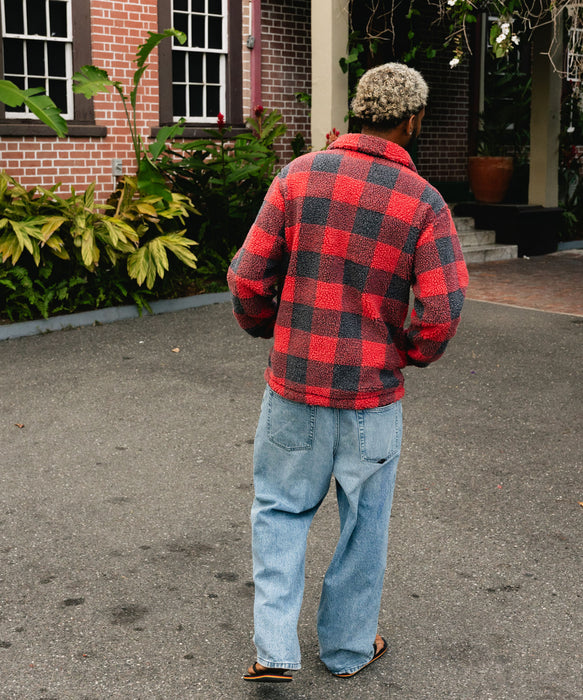 QUIKSILVER X BOB MARLEY BUFFALO SHERPA スウェットジャケット 【2026年秋冬モデル】