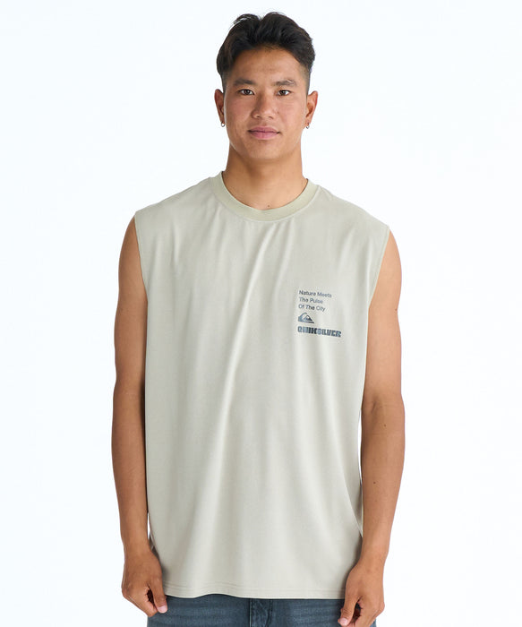 QUIKSILVER メンズ SD 1969 BOX SL タンクトップ  速乾 ルーズフィット【2026年春夏モデル】