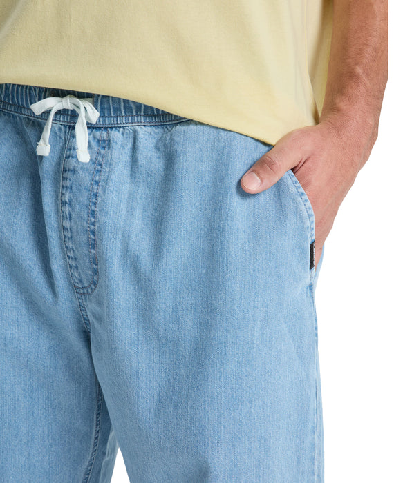 【OUTLET】QUIKSILVER メンズ TAXER DENIM PANT デニムロングパンツ
