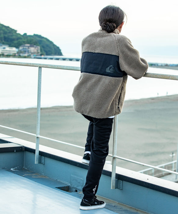 Quiksilver メンズ BOA JACKET ボアジャケット アウター ルーズ