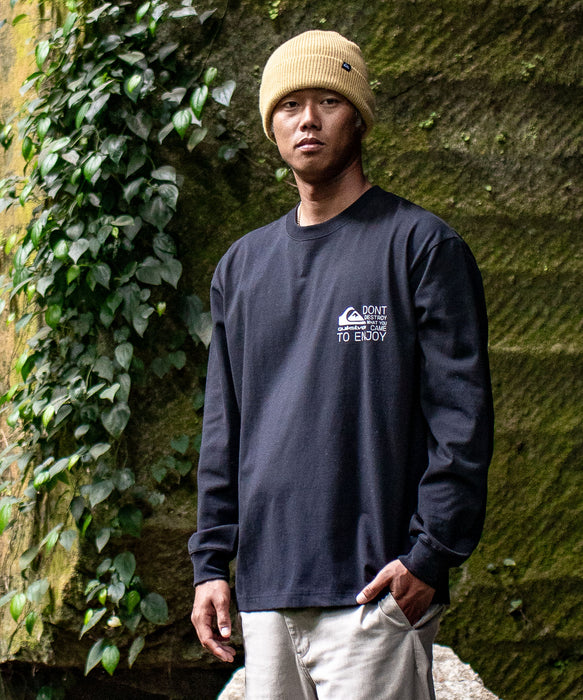 【OUTLET】Quiksilver メンズ TC DISTORTED BOX LT 長袖Tシャツ