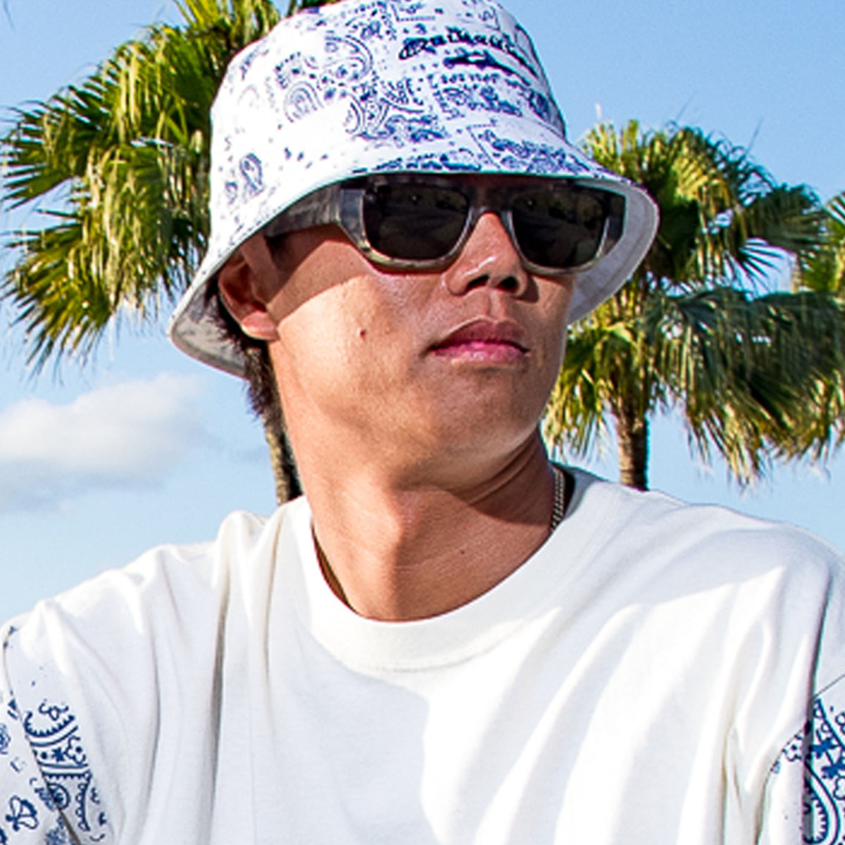QUIKSILVER メンズ MERCURY PAISLEY REVERSIBLE HAT ハット ペイズリー