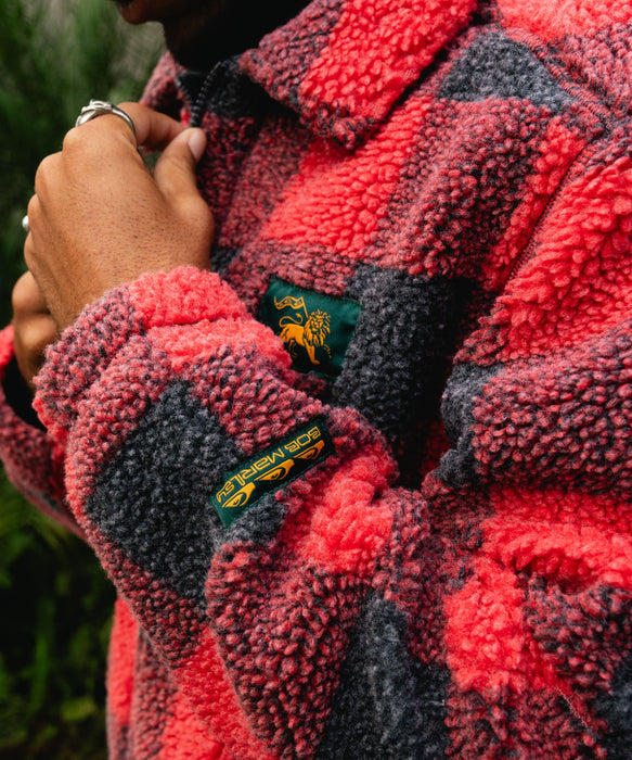 QUIKSILVER X BOB MARLEY BUFFALO SHERPA スウェットジャケット 【2026年秋冬モデル】