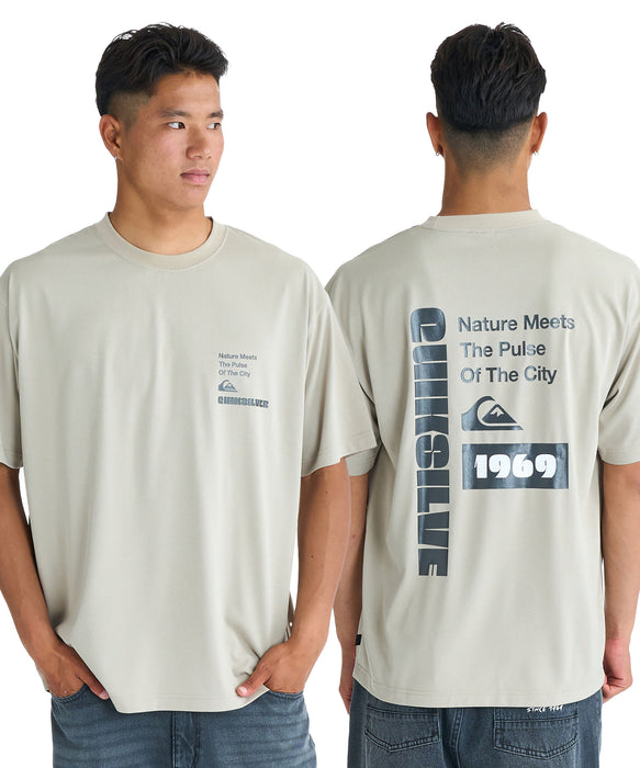 QUIKSILVER メンズ SD 1969 BOX ST 半袖Tシャツ  超速乾 【2026年春夏モデル】