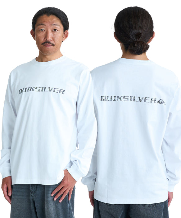 QUIKSILVER メンズ/ユニセックス BW DOUBLE SIDED QSMW LT 長袖Tシャツ ロンT レギュラーフィット【2026年春夏モデル】