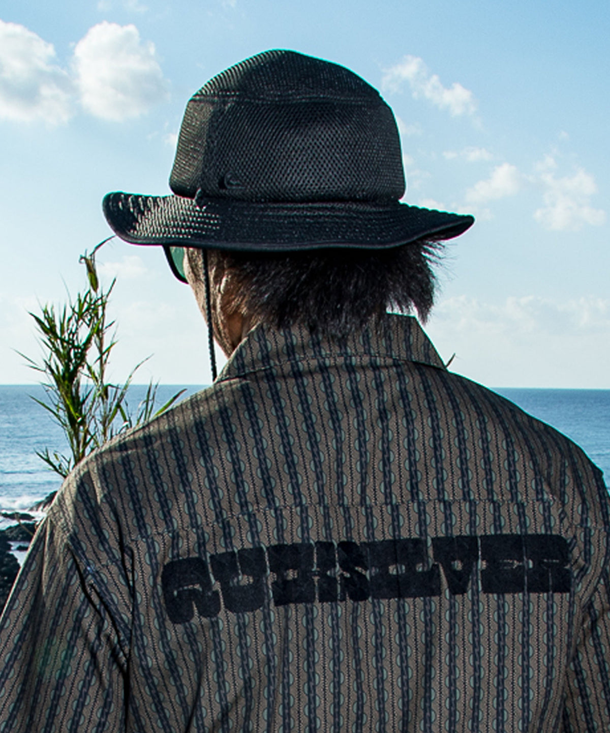 ★リリパット273☆CASTAWAY QUIKSILVER メンズ BUSHMASTER MESH 26 オールメッシュサファリハット