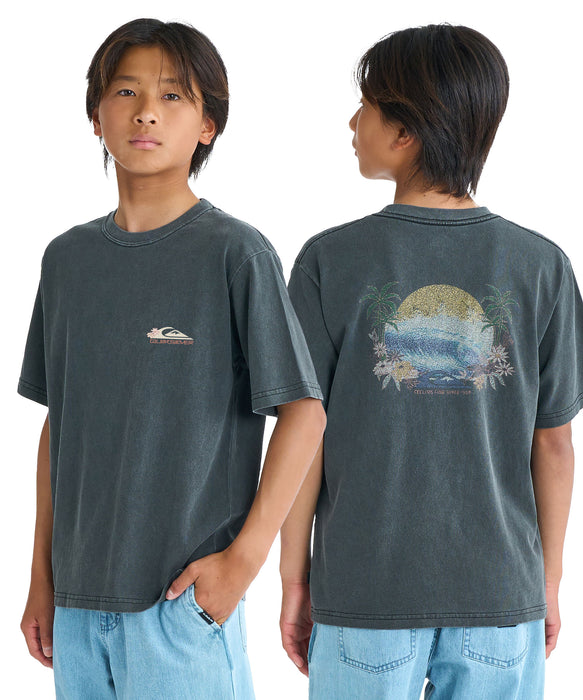 QUIKSILVER キッズ・ユース PG ARTY SURF SCENE ST YOUTH Tシャツ 【2026年春夏モデル】