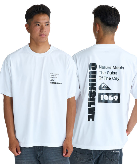QUIKSILVER メンズ SD 1969 BOX ST 半袖Tシャツ  超速乾 【2026年春夏モデル】