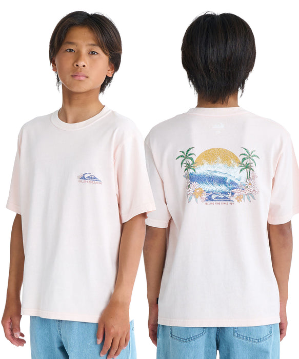 QUIKSILVER キッズ・ユース PG ARTY SURF SCENE ST YOUTH Tシャツ 【2026年春夏モデル】