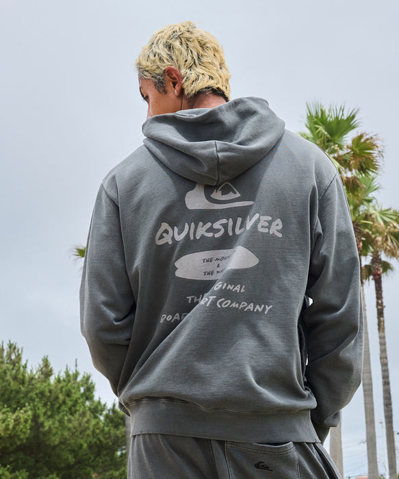 QUIKSILVER メンズ/ユニセックス PG HAND DRAWN PK パーカー 【2026年春夏モデル】